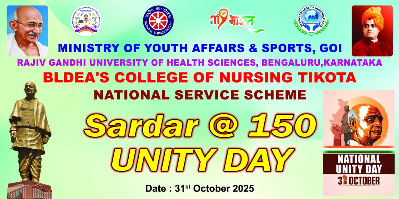 BLDE College of Nursing in Tikota - News & Events - 2025