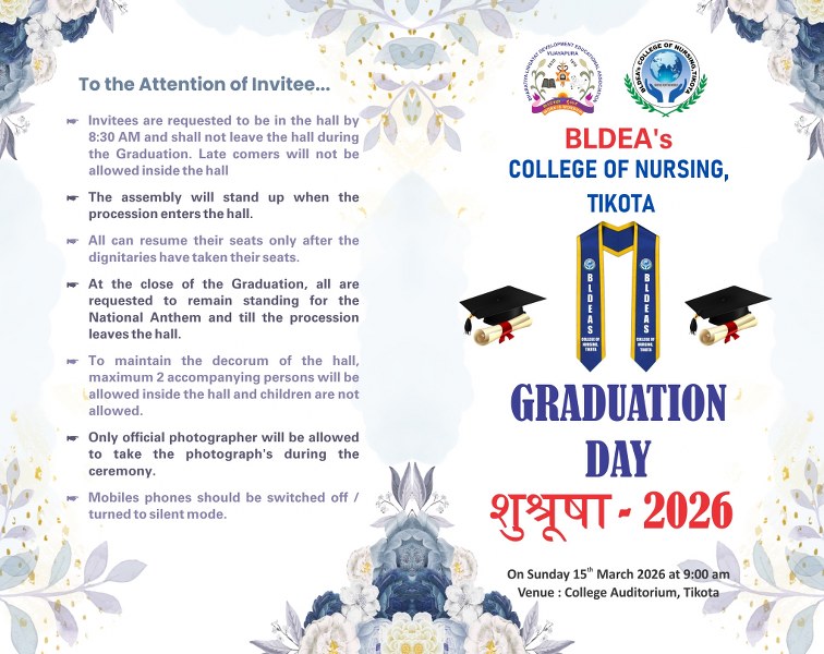BLDE College of Nursing in Tikota - News & Events - 2025