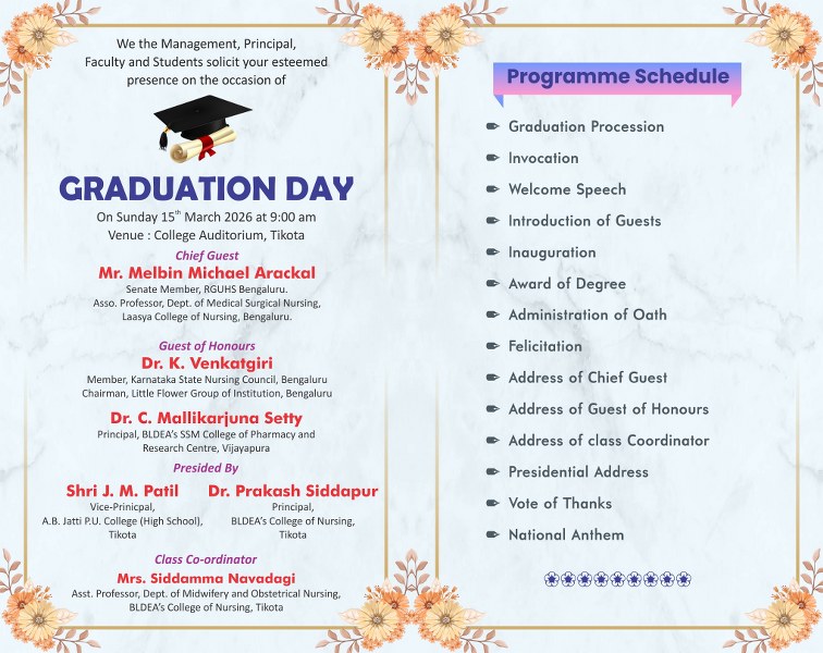 BLDE College of Nursing in Tikota - News & Events - 2025